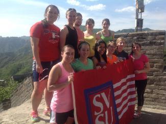 The Roberts Fellows visited a number of sites in East Asia including the Great Wall of China.